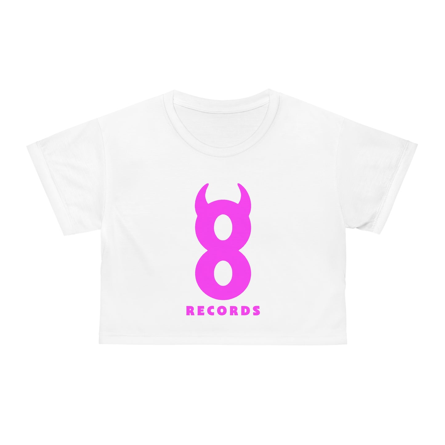 8 RECORDS Crop Top